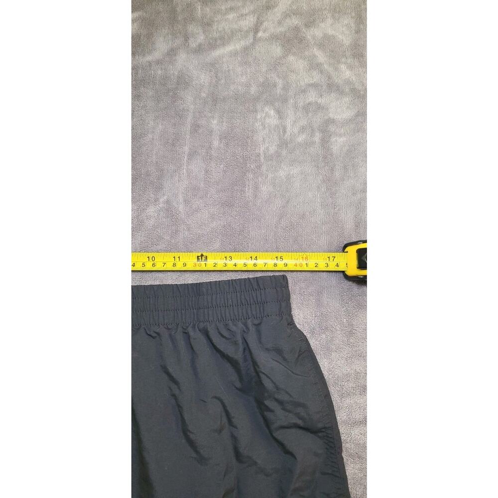 SPEEDO Swim Trunks Board Men's Sz L Shorts Mesh Liner Black Pockets C1-202 - Picture 5 of 10